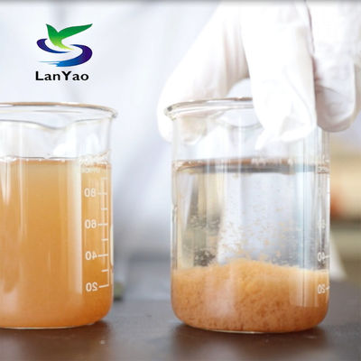 PH 3-6 Entfärbungsmittel Wasseraufbereitungschemikalien 55295-98-2 Entfärbungsmittel kationisches Polymer