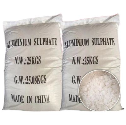 Abwasserbehandlungs-chemisches Aluminium des Eisen-sulfatiert freies 17% weiße Farbe Cas 10043-01-3