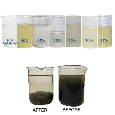 Reinheit 100% Wasseraufbereitung PAC mit hellgelbem oder farblosem Flüssigem Poly-Aluminiumchlorid Pflanzenkoagulant Flocculant