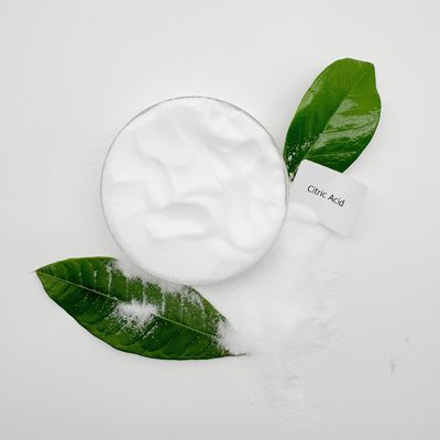Lebensmittelqualität Zitronensäure CAS Nr. 77-92-9 schnelle Lieferung Weißpulver wasserfrei
