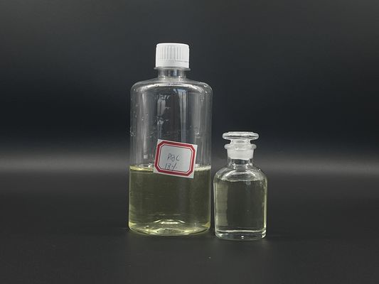 Gelblich-transparente Wasseraufbereitung PAC mit 10-18% Flüssigkeitsgehalt zur effektiven Beseitigung von COD und BOD
