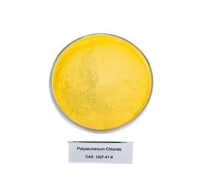 Effektivität der Flockulation bei der Wasserbehandlung PAC gelbliches Pulver Polyaluminiumchlorid